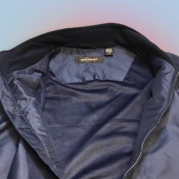GREG NORMAN GOLF Mens Large Blue Full Zip Jacket - Picture 4 of 5